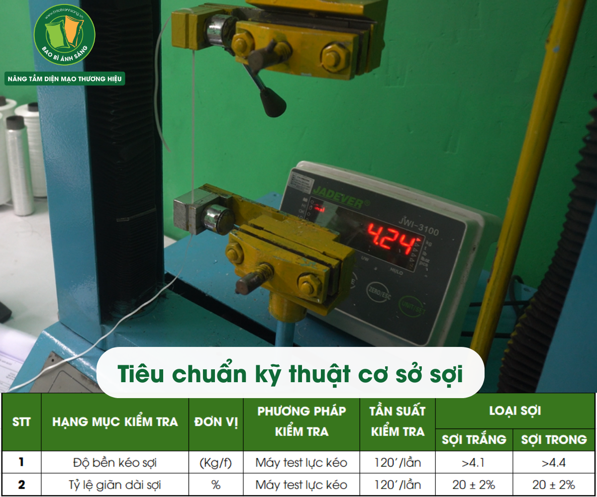 quy trinh san xuat bao pp Bao Bì Ánh Sáng - Chuyên Gia Bao Bì PP Dệt