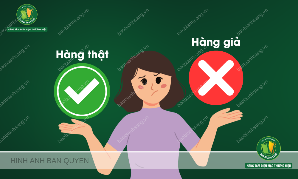 Thật - giả cạnh tranh gây nhiều bất cập