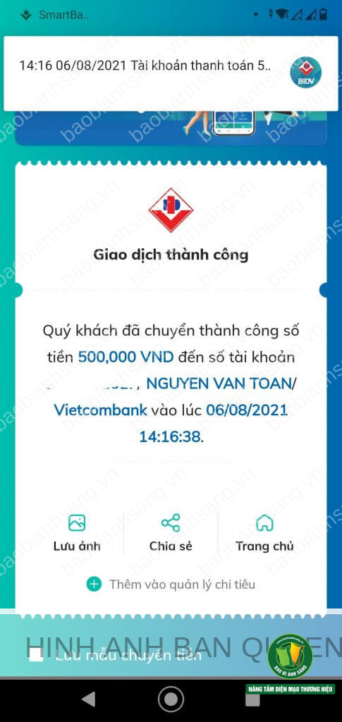 Ngoài lương thực, nhu yếu phẩm thì Bao Bì Ánh Sáng còn hỗ trợ những khoản tiền nhỏ cho nhân viên