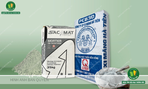 Bao xi măng của Bao Bì Ánh Sáng có cấu trúc chống ẩm tốt