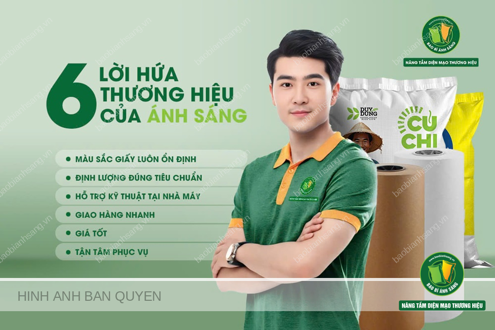 Bao Bì Ánh Sáng sở hữu đội ngũ nhân viên giàu kinh nghiệm