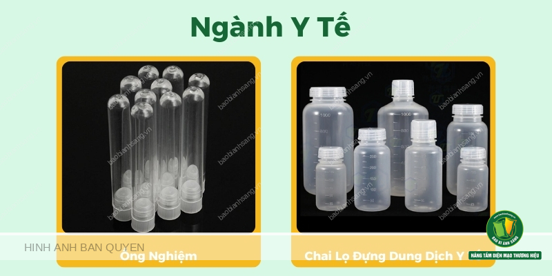 ứng dụng của hạt nhựa PS trong ngành y tế