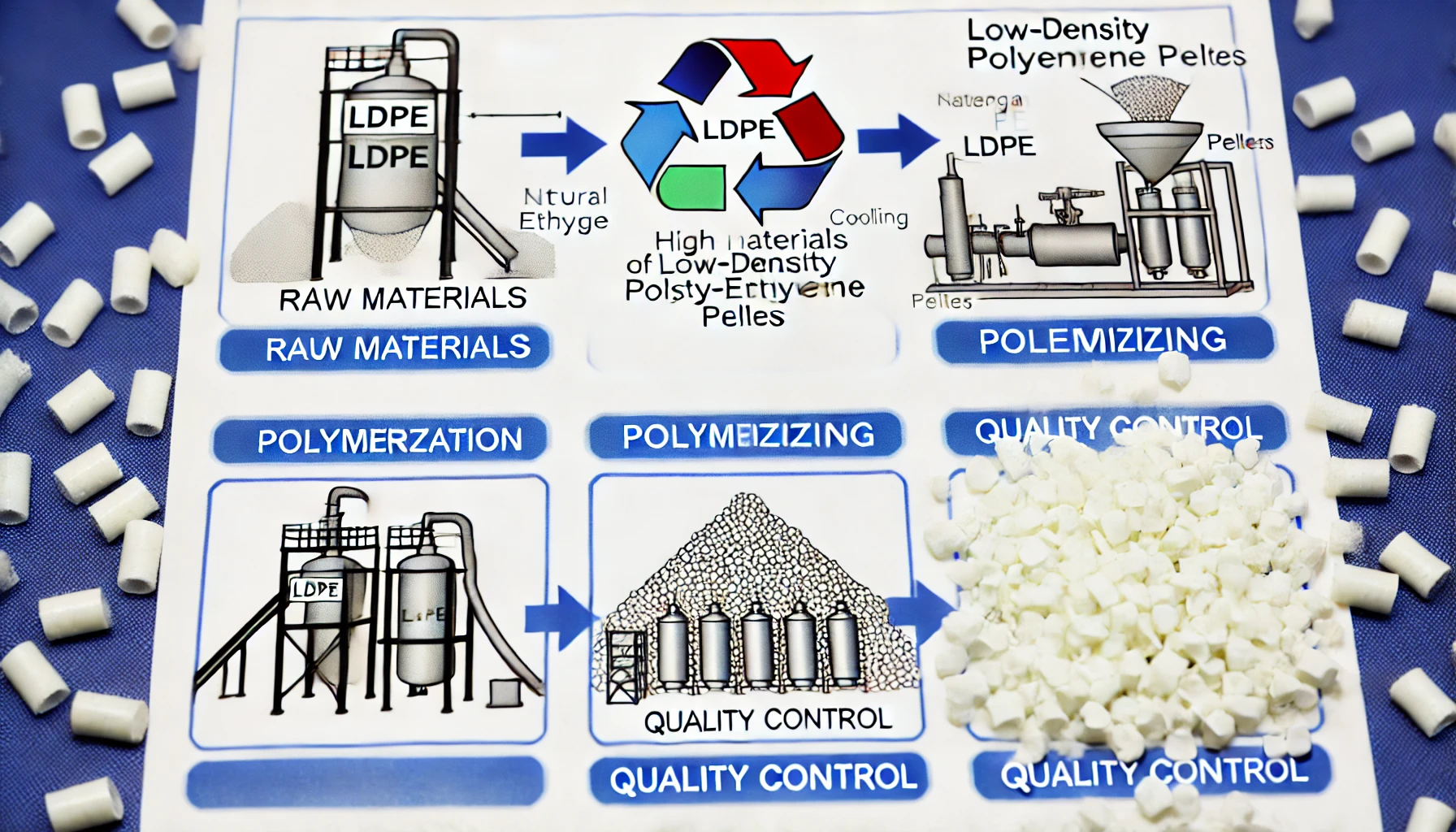 Quy Trình Sản Xuất Hạt Nhựa LDPE Và Ảnh Hưởng Đến Giá