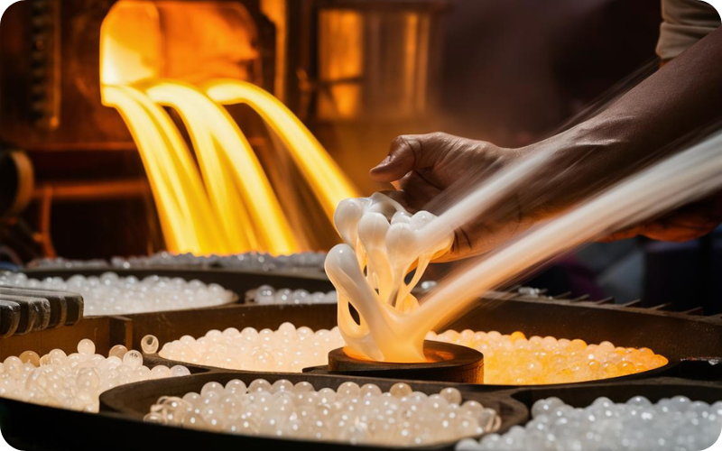 tinh chat nhiet trong kiem soat chat luong hat nhua nguyen sinh Bao Bì Ánh Sáng - Chuyên Gia Bao Bì PP Dệt