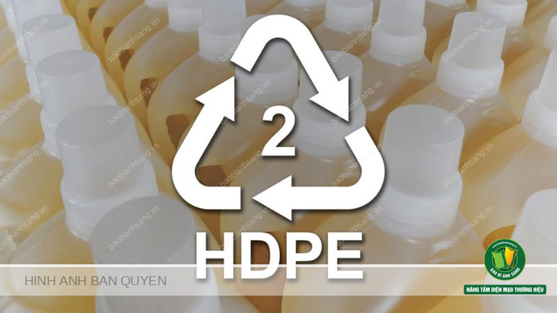 Nhựa HDPE - ký hiệu số 2