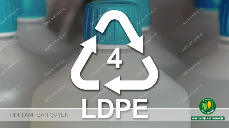 Nhựa LDPE - ký hiệu số 4