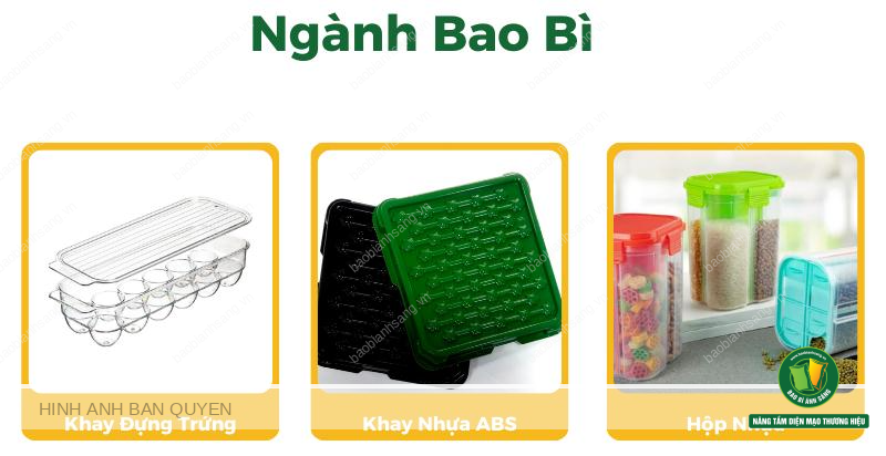 Công dụng của hạt nhựa ABS trong ngành bao bì