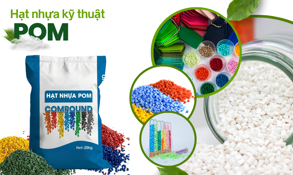 Nhựa kỹ thuật POM  là một loại nhựa kỹ thuật nhiệt dẻo có độ bền cao và độ cứng lớn 