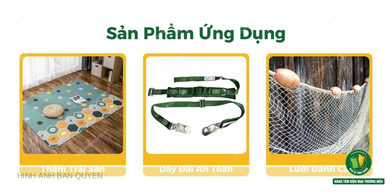 sản phẩm ứng dụng từ hạt nhựa PP T3034