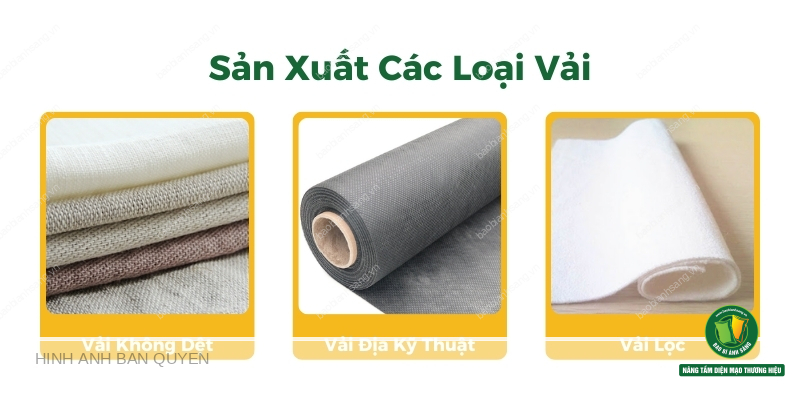 sản xuất các loại vài từ hạt nhựa PP T3034