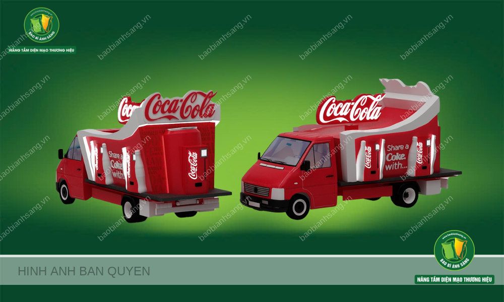 Trong chiến dịch “Coca-Cola Happiness Truck”, Coca-Cola mang đến niềm vui và những món quà bất ngờ qua chiếc xe tải bán nước tự động, lan tỏa hạnh phúc đến mọi người