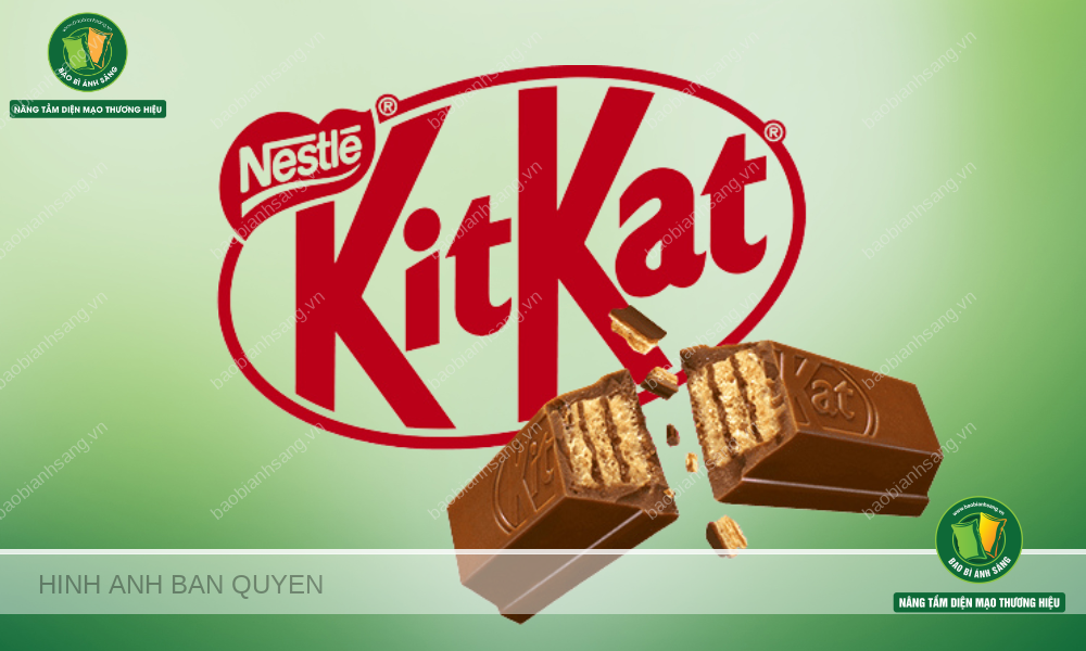 Kitkat của Nestlé tạo "nghi thức sử dụng" với bao bì giấy bọc và thanh chocolate chia thành các khúc nhỏ