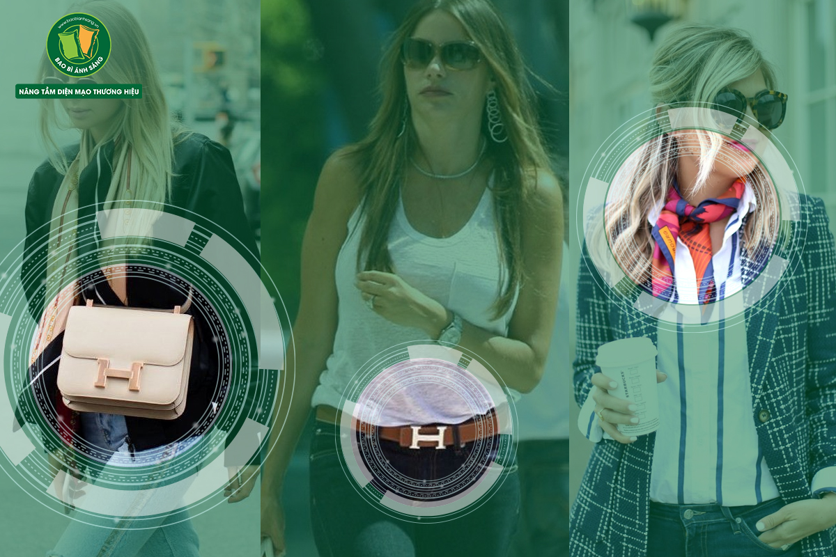Kiến Trúc Thương Hiệu Trong Kỷ Nguyên AI 9 Sản phẩm Hermès xuất hiện rộng rãi từ street style, trang phục các ngôi sao đến các bài đăng trên mạng xã hội từ influencer và tín đồ thời trang