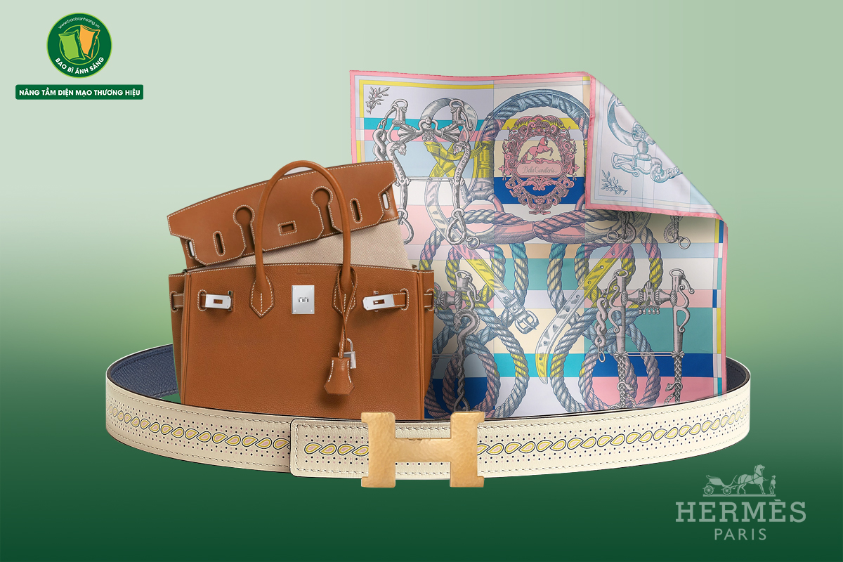 Kiến Trúc Thương Hiệu Trong Kỷ Nguyên AI 8 Các sản phẩm của thương hiệu Hermès