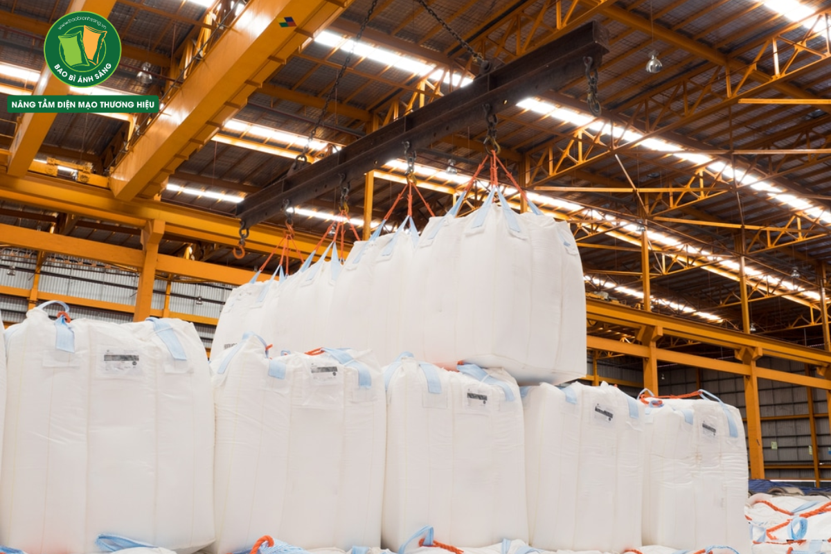 Bao Jumbo 500kg - 1000kg - 1500kg - 2000kg chất lượng, độ bền cao 27 bao jumbo Bao Bì Ánh Sáng - Chuyên Gia Bao Bì PP Dệt