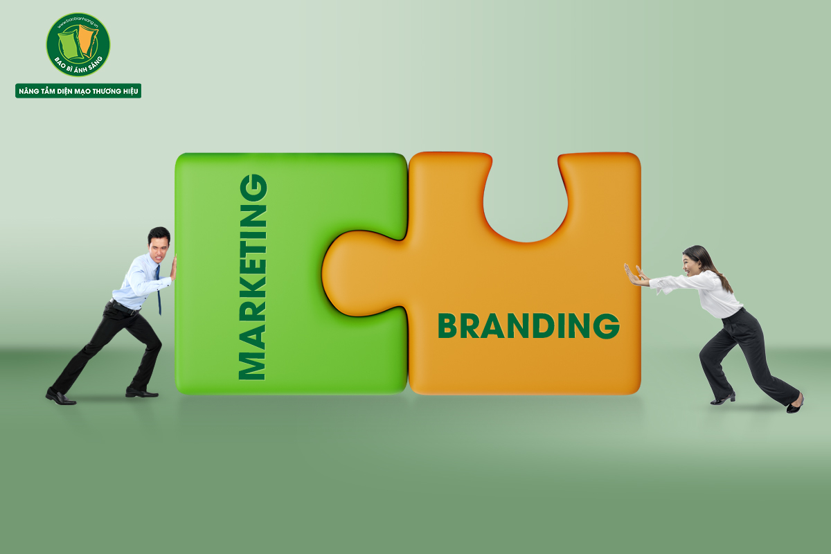 Marketing tìm kiếm và đáp ứng nhu cầu, trong khi branding xây dựng giá trị và cảm xúc – cả hai đều phải mang lại lợi nhuận